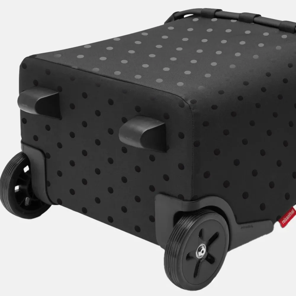 Boodschappentrolleys^Reisen thel Carrycruiser boodschappentrolley glossy dots black