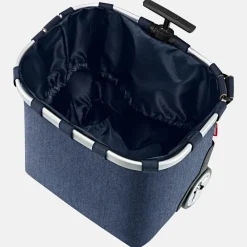 Boodschappentrolleys^Reisen thel Carrycruiser boodschappentrolley herringbone dark blue