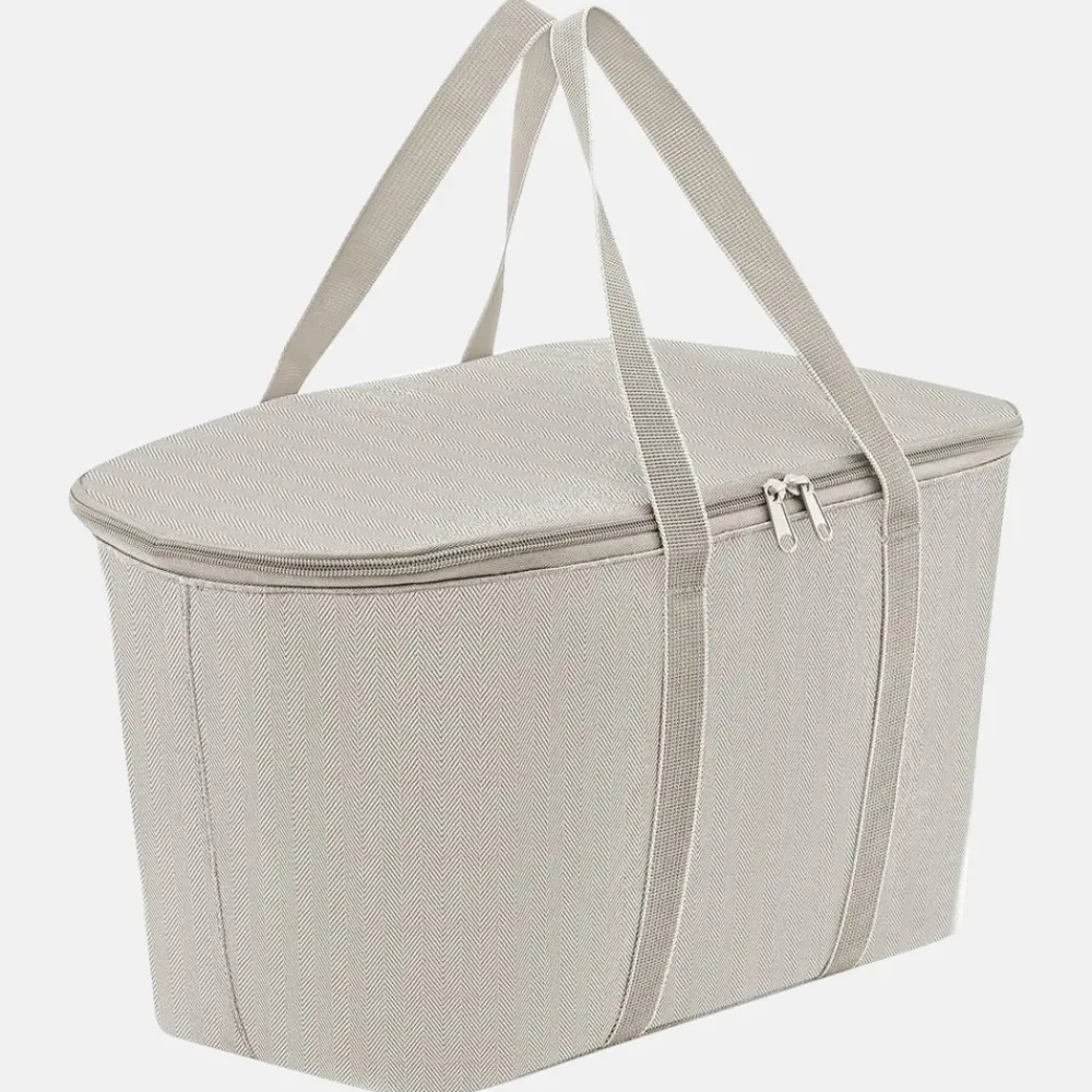 Koeltassen^Reisen thel koeltas herringbone sand