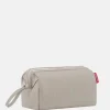 Toilettassen^Reisen thel toilettas herringbone sand