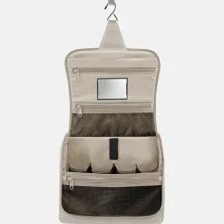 Toilettassen^Reisen thel toilettas XL herringbone sand