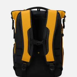 Laptop Rugzakken^Samsonite Ecodiver Rolltop laptoprugzak 17 inch yellow