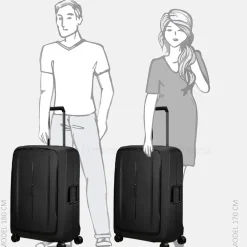 Reiskoffers^Samsonite Essens koffer 75 cm Graphite