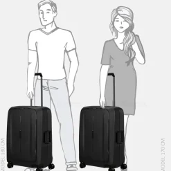 Reiskoffers^Samsonite Essens koffer 69 cm Graphite