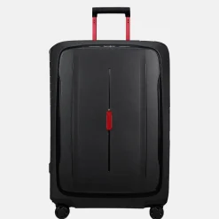 Reiskoffers^Samsonite Essens reiskoffer 75 cm charcoal/red