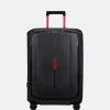 Reiskoffers^Samsonite Essens reiskoffer 69 cm charcoal/red