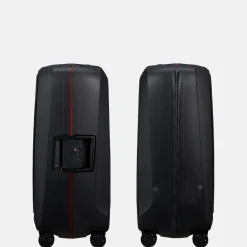 Reiskoffers^Samsonite Essens reiskoffer 69 cm charcoal/red