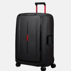 Reiskoffers^Samsonite Essens reiskoffer 75 cm charcoal/red