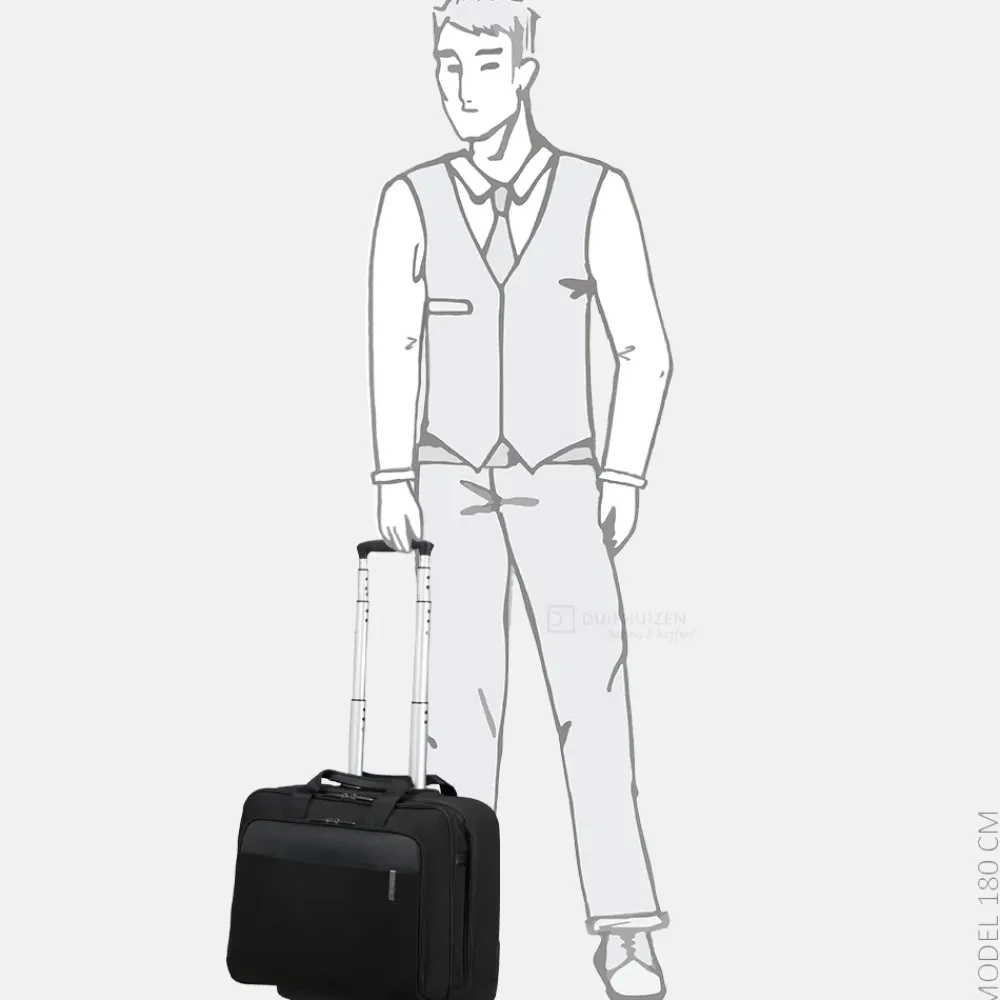 Business Trolleys | Business Trolleys^Samsonite Evosight business trolley 17 inch black