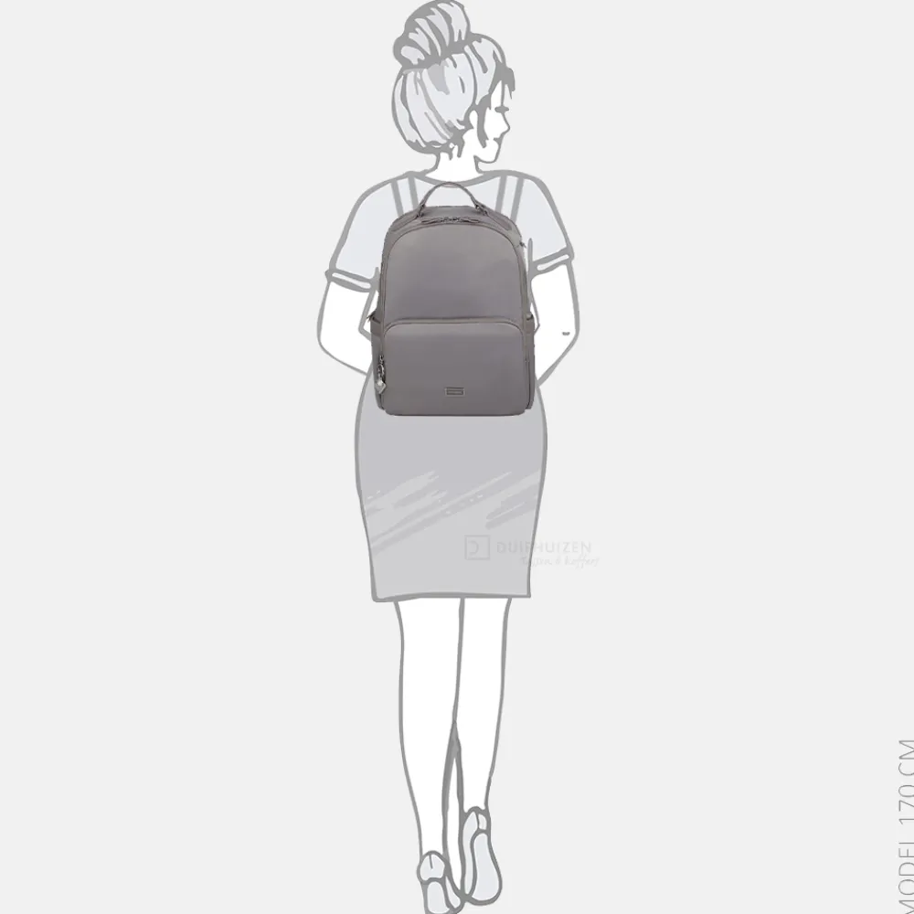 Laptop Rugzakken^Samsonite Karissa Biz 2.0 rugzak 14.1 inch lilac grey