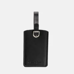 Kofferlabels^Samsonite kofferlabel set van 2 black