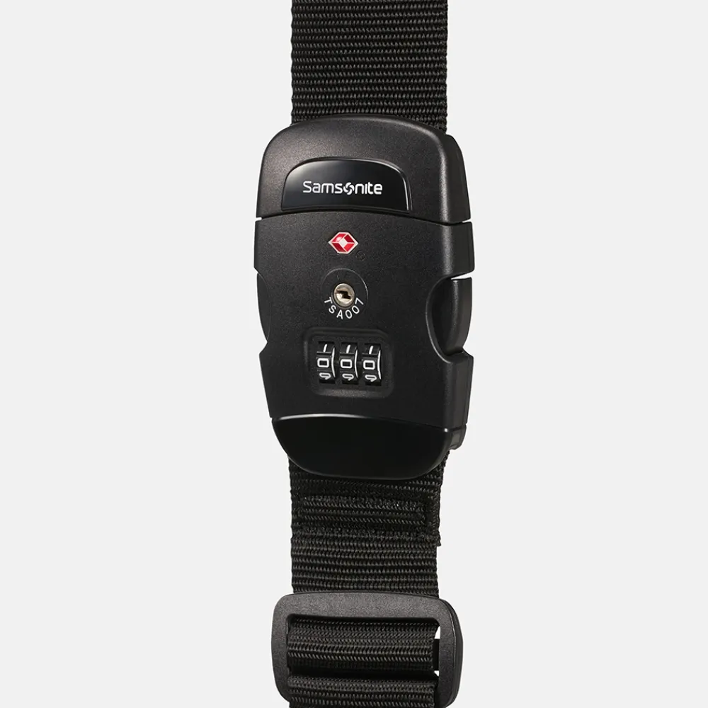 Kofferriemen^Samsonite kofferriem black