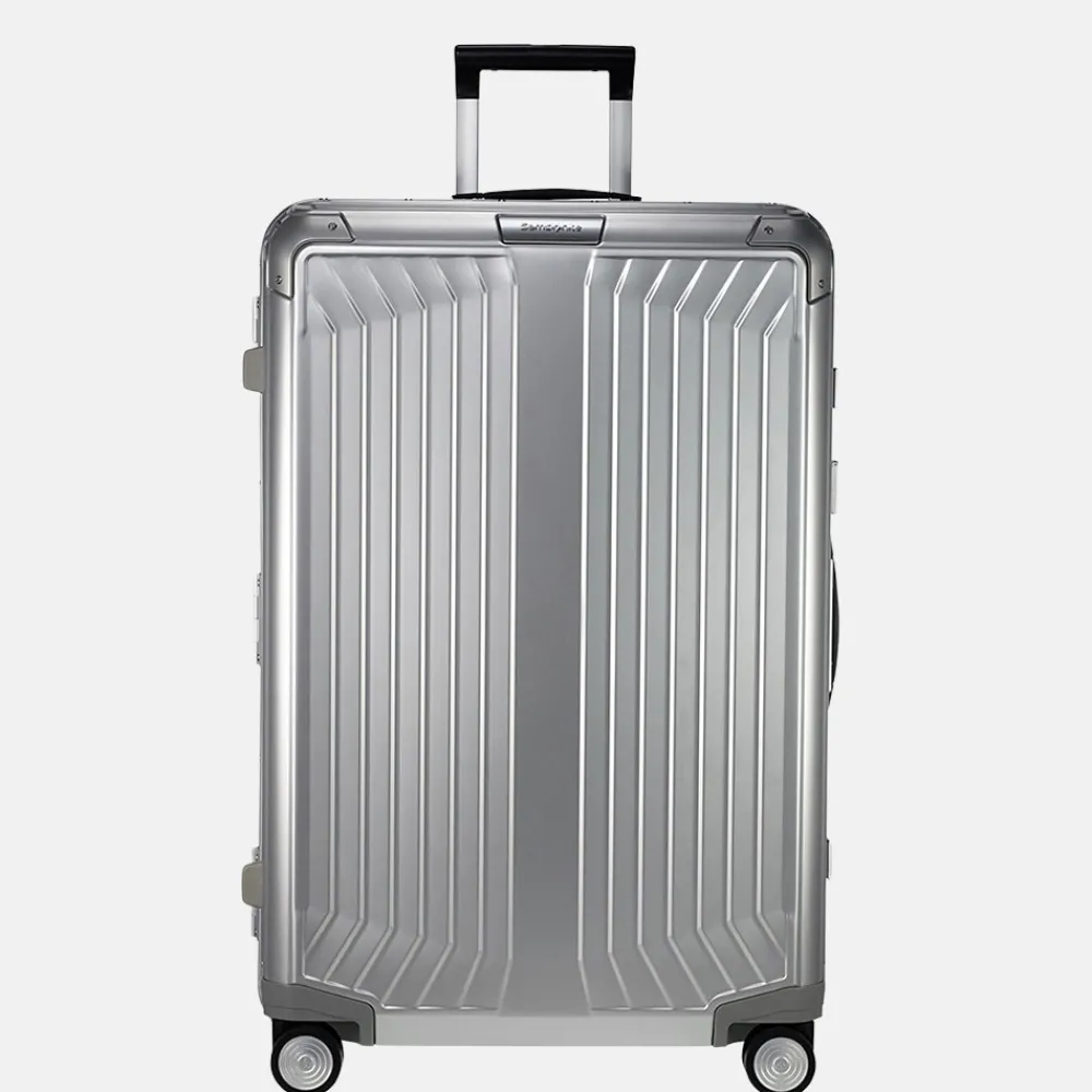 Reiskoffers^Samsonite Lite-Box Alu spinner 76 cm aluminium