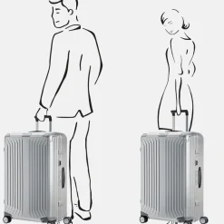Reiskoffers^Samsonite Lite-Box Alu spinner 76 cm aluminium