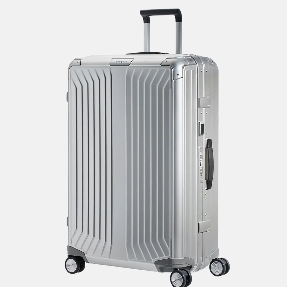 Reiskoffers^Samsonite Lite-Box Alu spinner 76 cm aluminium