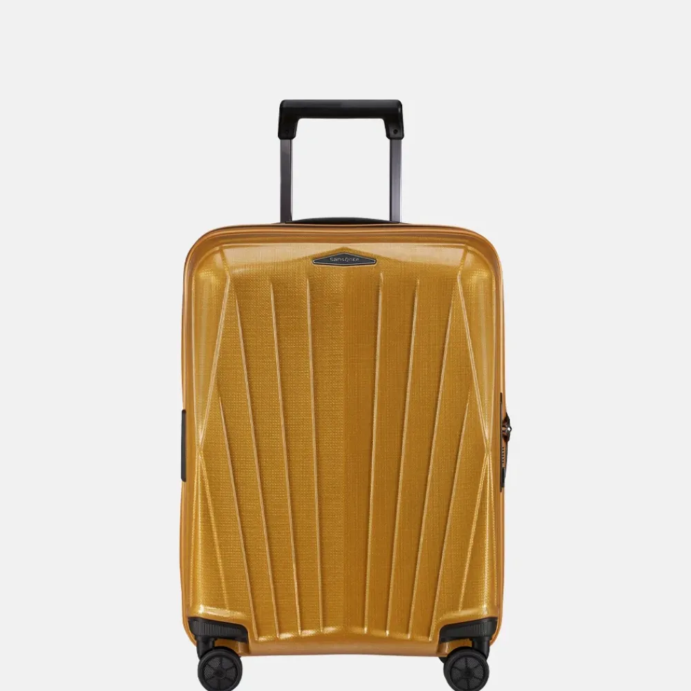 Handbagage Koffers^Samsonite Major-Lite handbagage koffer 55 cm Saffron Yellow
