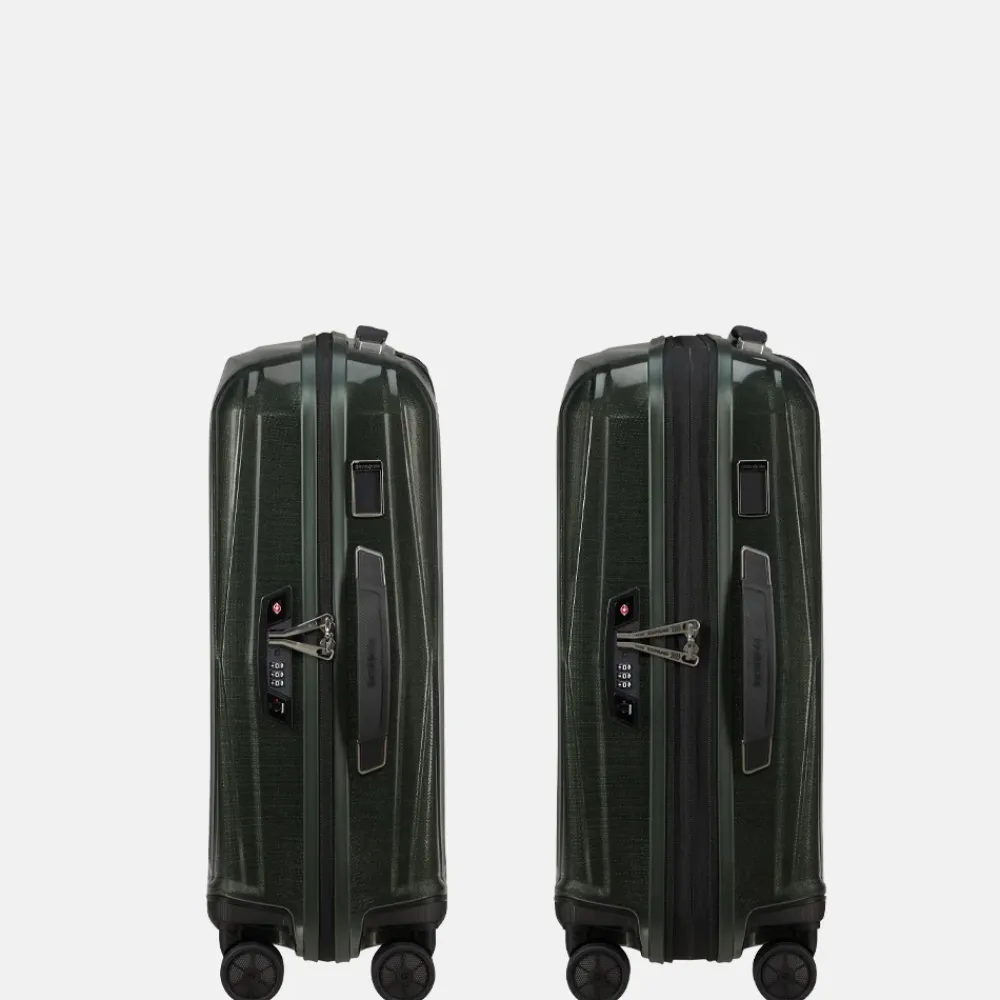 Handbagage Koffers^Samsonite Major-Lite handbagage koffer 55 cm Climbing Ivy