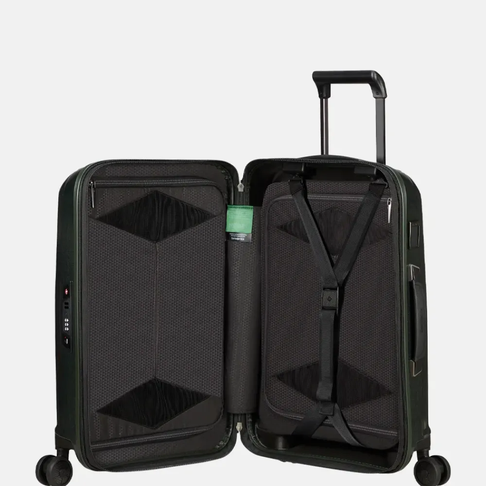 Handbagage Koffers^Samsonite Major-Lite handbagage koffer 55 cm Climbing Ivy