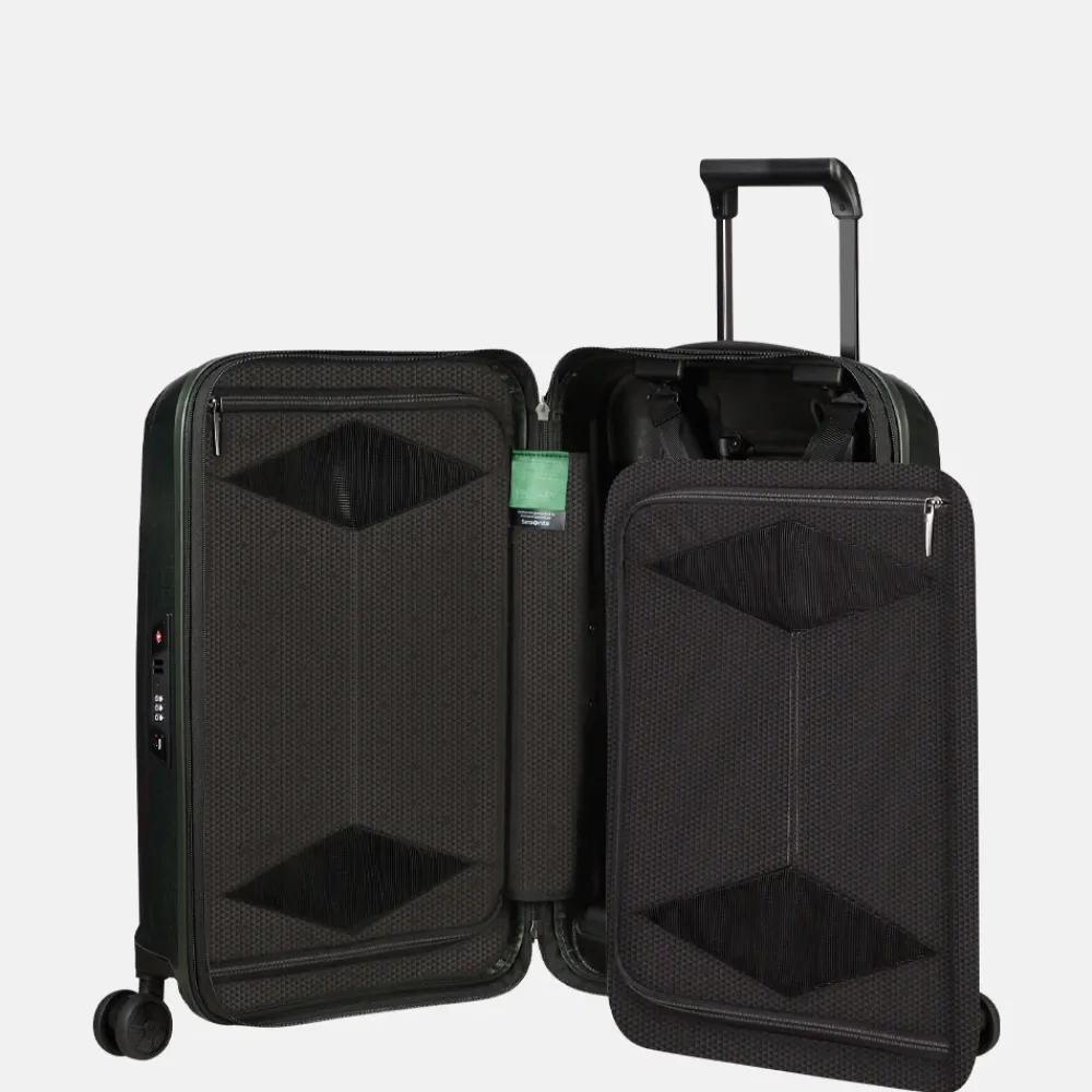 Handbagage Koffers^Samsonite Major-Lite handbagage koffer 55 cm Climbing Ivy