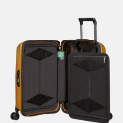 Handbagage Koffers^Samsonite Major-Lite handbagage koffer 55 cm Saffron Yellow
