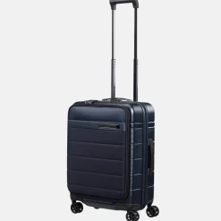 Handbagage Koffers^Samsonite Neopod handbagage spinner 55 cm Exp Easy Access midnight blue
