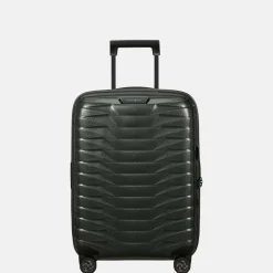 Handbagage Koffers^Samsonite Proxis expandable handbagage koffer 55 cm matt climbing ivy
