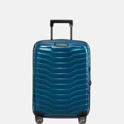 Handbagage Koffers^Samsonite Proxis expandable handbagage spinner 55 cm petrol blue
