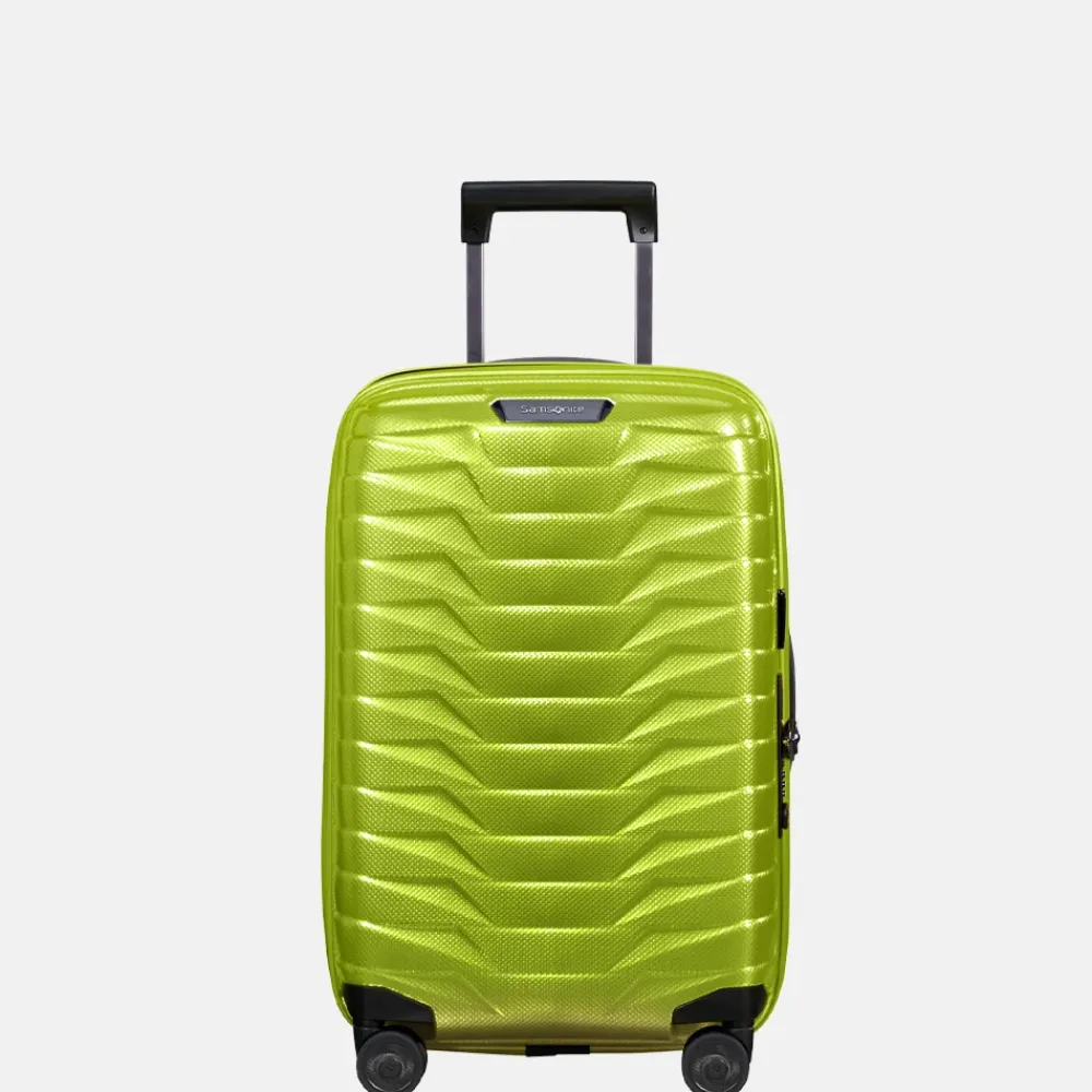 Handbagage Koffers^Samsonite Proxis expandable handbagage koffer 55 cm lime