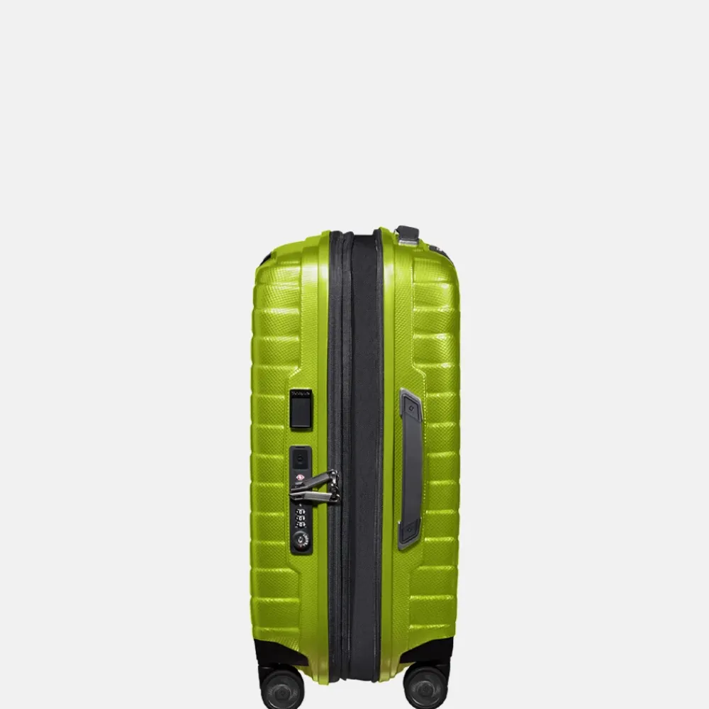 Handbagage Koffers^Samsonite Proxis expandable handbagage koffer 55 cm lime
