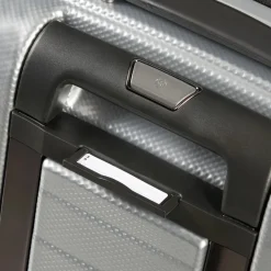 Handbagage Koffers^Samsonite Proxis expandable handbagage koffer 55 cm silver