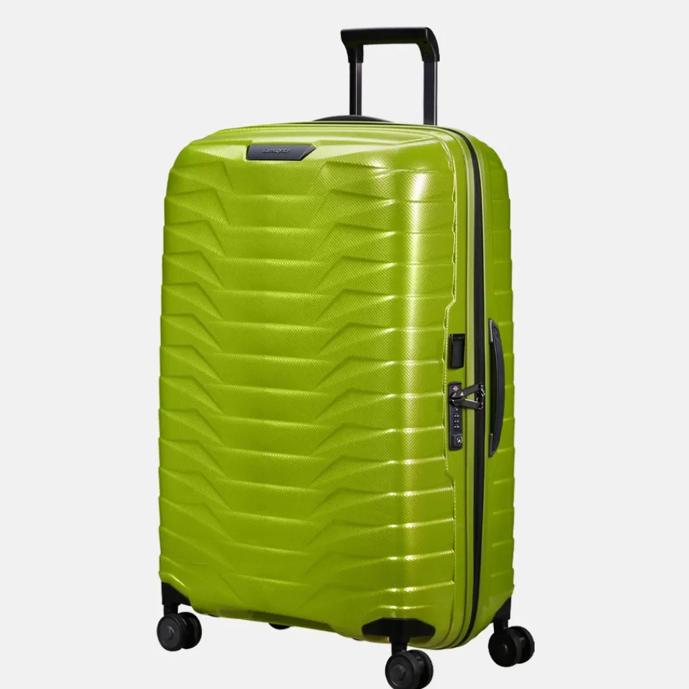 Reiskoffers^Samsonite Proxis reiskoffer 75 cm lime