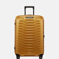 Reiskoffers^Samsonite Proxis spinner 69 cm honey gold