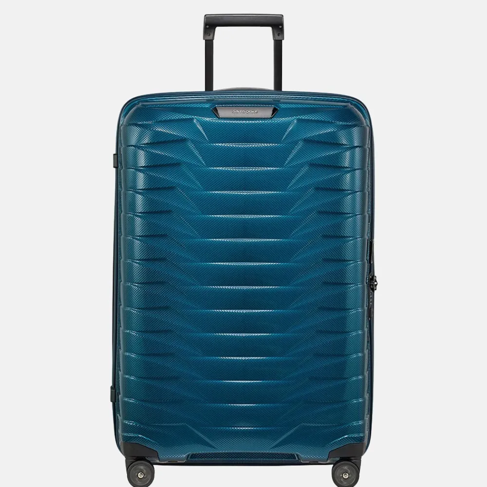 Reiskoffers^Samsonite Proxis spinner 75 cm petrol blue