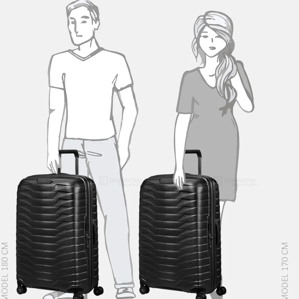 Reiskoffers^Samsonite Proxis spinner 75 cm matt graphite