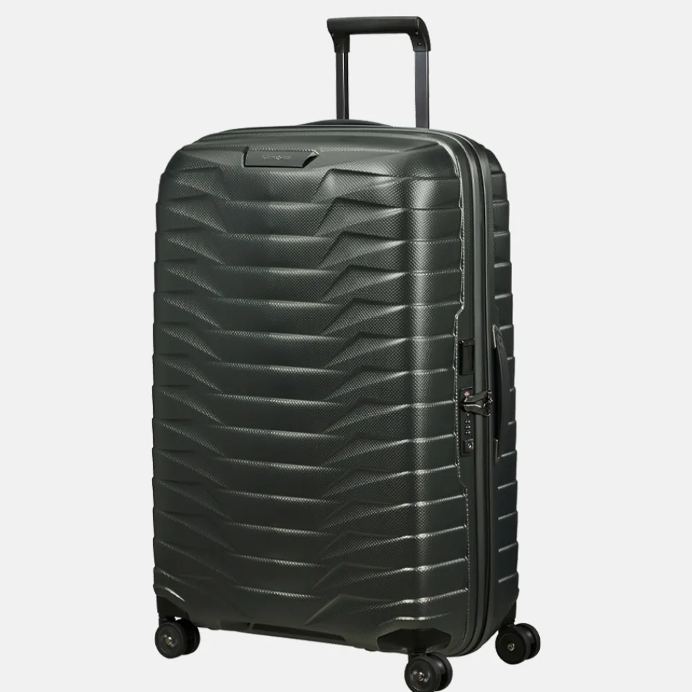 Reiskoffers^Samsonite Proxis spinner 75 cm matt climbing ivy