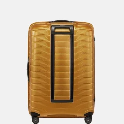 Reiskoffers^Samsonite Proxis spinner 75 cm honey gold