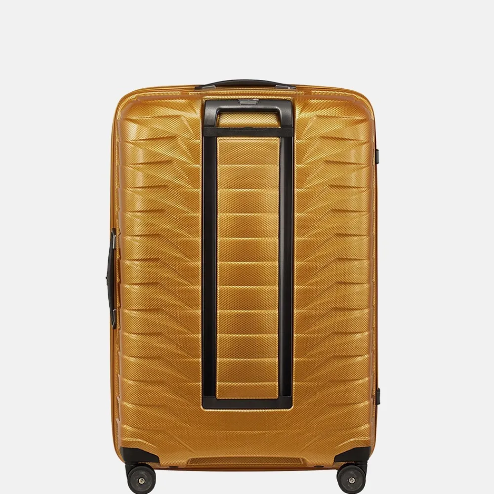 Reiskoffers^Samsonite Proxis spinner 75 cm honey gold