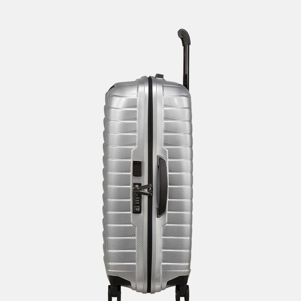 Reiskoffers^Samsonite Proxis spinner 69 cm silver