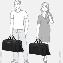 Handbagage Tassen | Weekendtassen^Samsonite Respark Duffle weekendtas Twonighter 55 cm Ozone Black