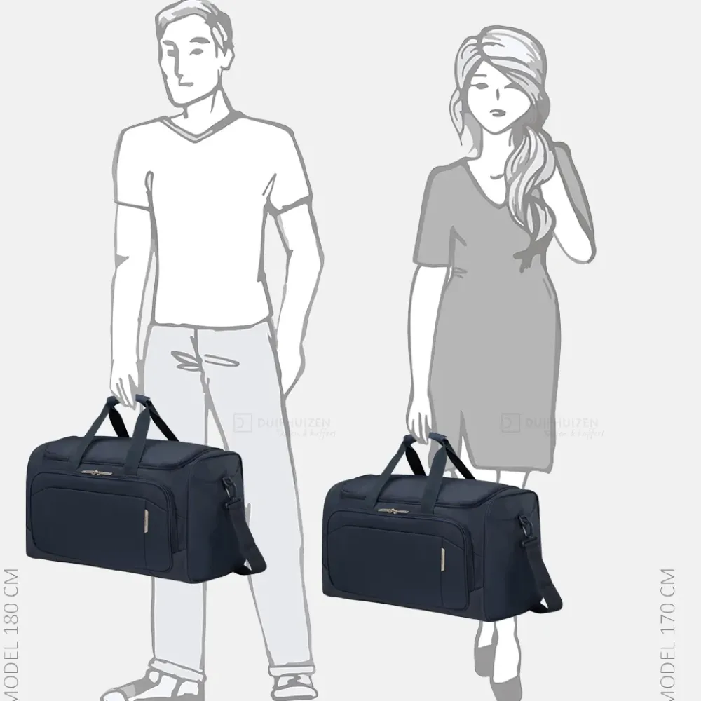 Handbagage Tassen | Weekendtassen^Samsonite Respark Duffle weekendtas Twonighter 55 cm midnight blue