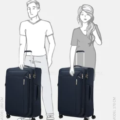 Reiskoffers^Samsonite Respark koffer 79 cm midnight blue