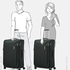 Reiskoffers^Samsonite Respark koffer 79 cm forest green