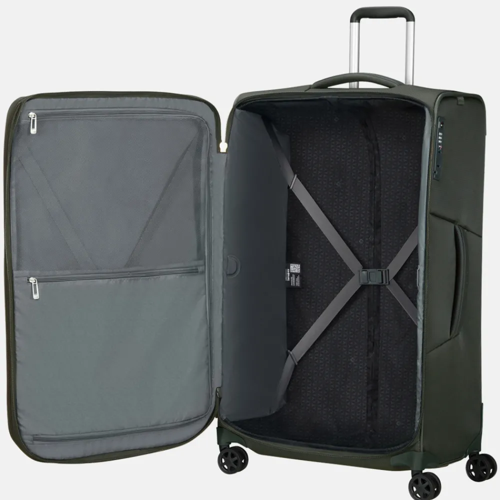 Reiskoffers^Samsonite Respark koffer 79 cm forest green
