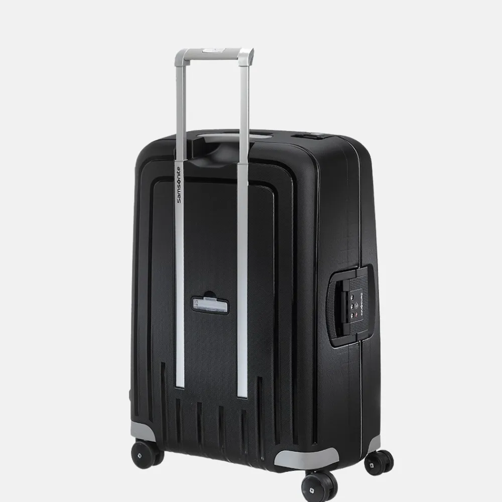 Reiskoffers^Samsonite S'Cure spinner 69 cm black