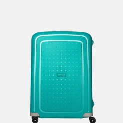 Reiskoffers^Samsonite S'Cure spinner 69 cm aqua blue