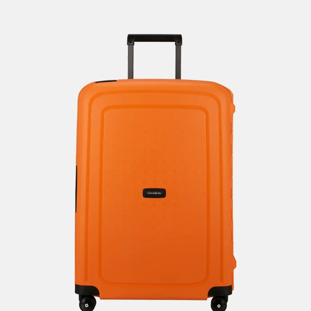 Reiskoffers^Samsonite S´Cure Spinner reiskoffer 69 cm apricot