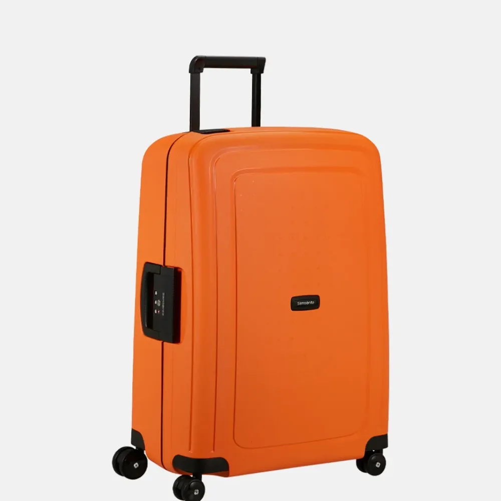 Reiskoffers^Samsonite S´Cure Spinner reiskoffer 69 cm apricot