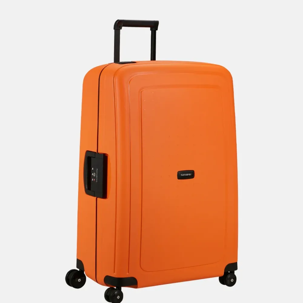 Reiskoffers^Samsonite S´Cure Spinner reiskoffer 75 cm apricot