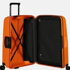 Reiskoffers^Samsonite S´Cure Spinner reiskoffer 75 cm apricot