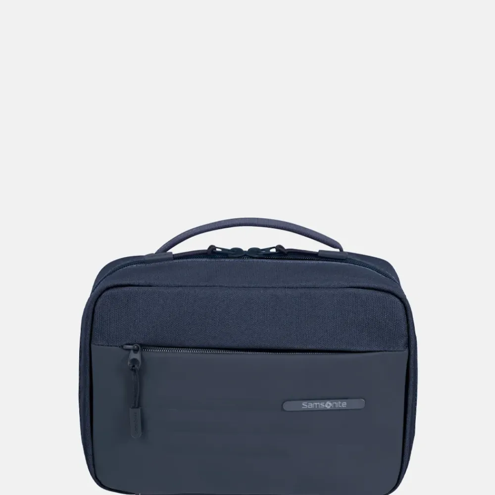 Toilettassen^Samsonite StackD hanging toilettas Navy